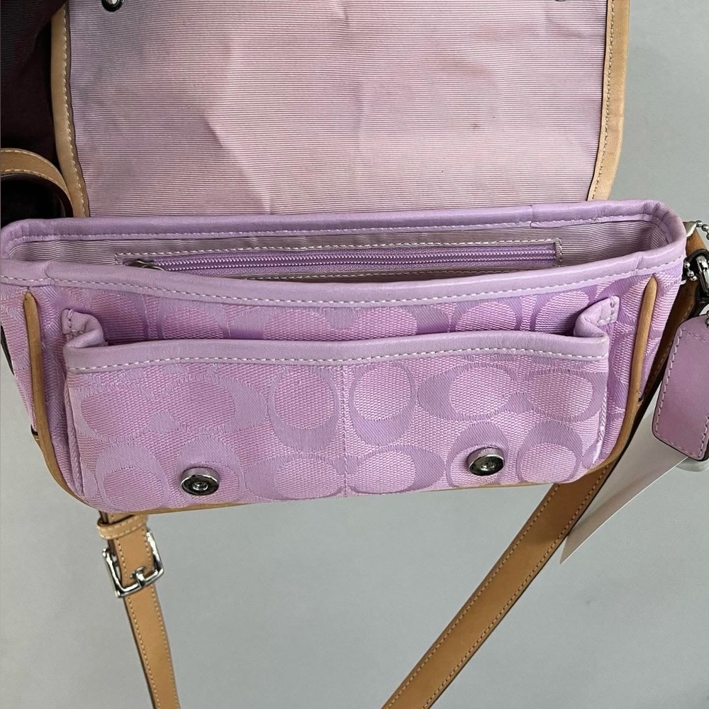 Authentic Vintage Coach Pink Shoulder Bag-Good Used Condition - Picture 11 of 11
